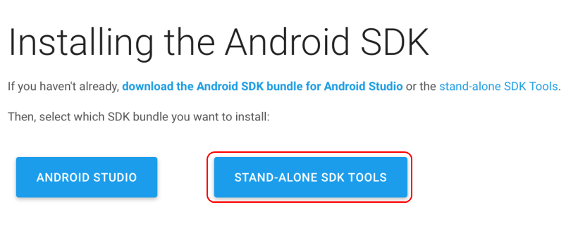 android sdk download for max os x